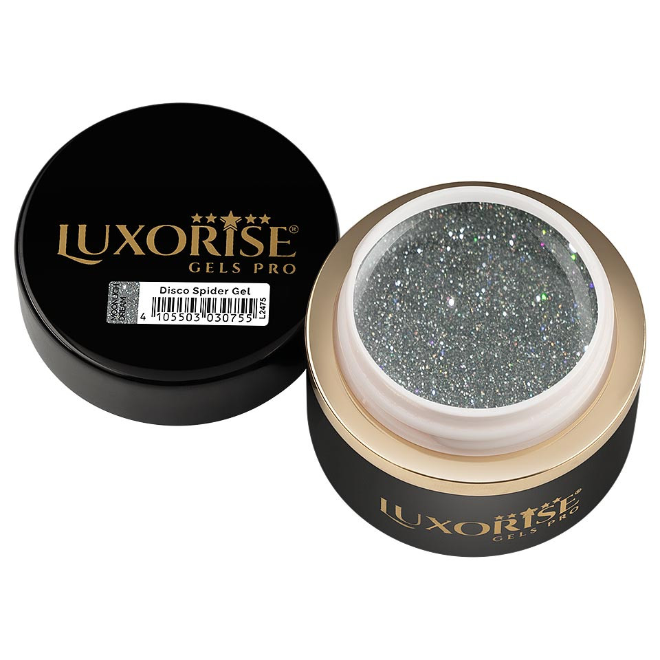 Disco Spider Gel LUXORISE, Silver - Moonlight Dream, 5ml - 2 | YEO