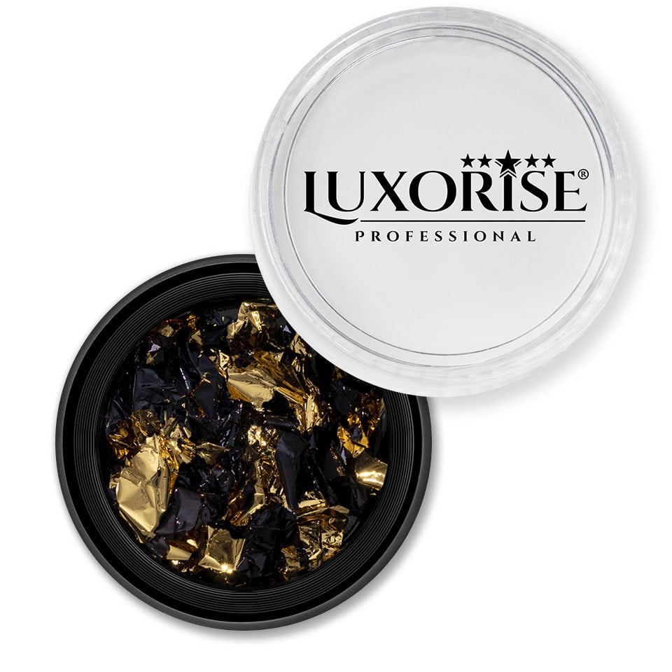 Foita Unghii LUXORISE - Unique Gold & Black #01 - 1 | YEO