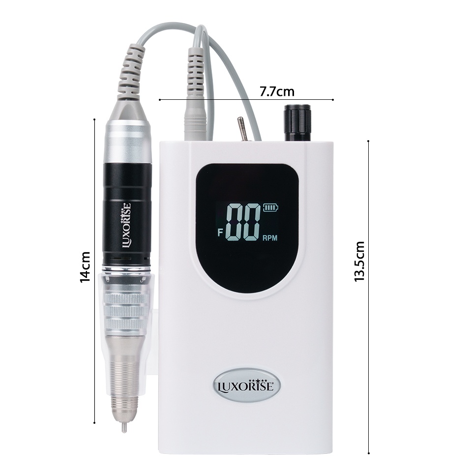Freza Unghii Portabila StarMotion PRO 35.000 RPM - LUXORISE, White - 3 | YEO