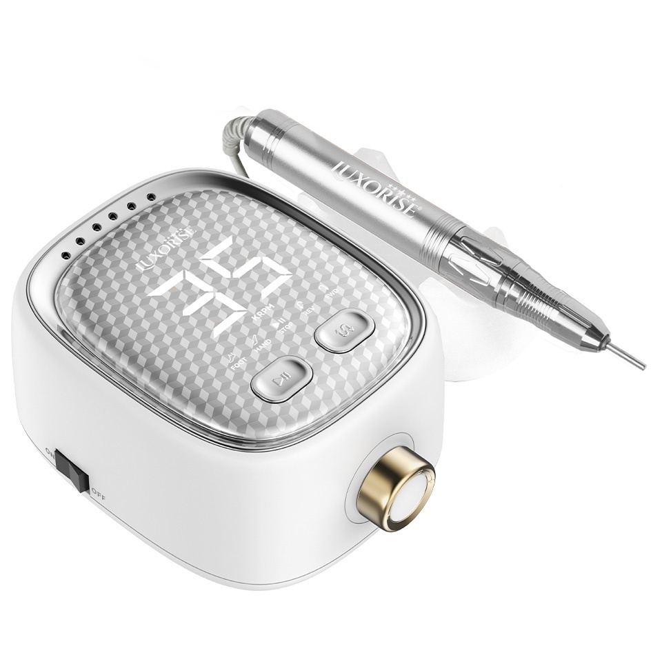 Freza Unghii QuantumX PRO 35.000RPM - LUXORISE, Silver