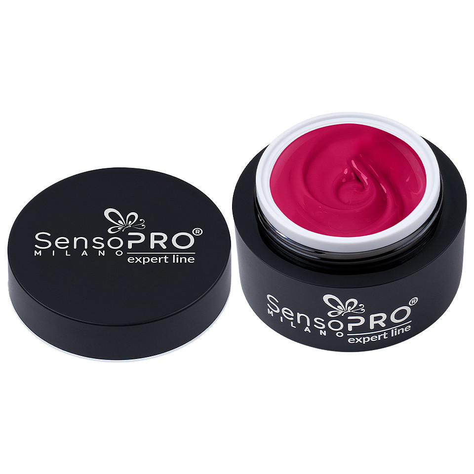 Gel Colorat UV SensoPRO Milano Expert Line - Cranberry Blast 5ml - 2 | YEO