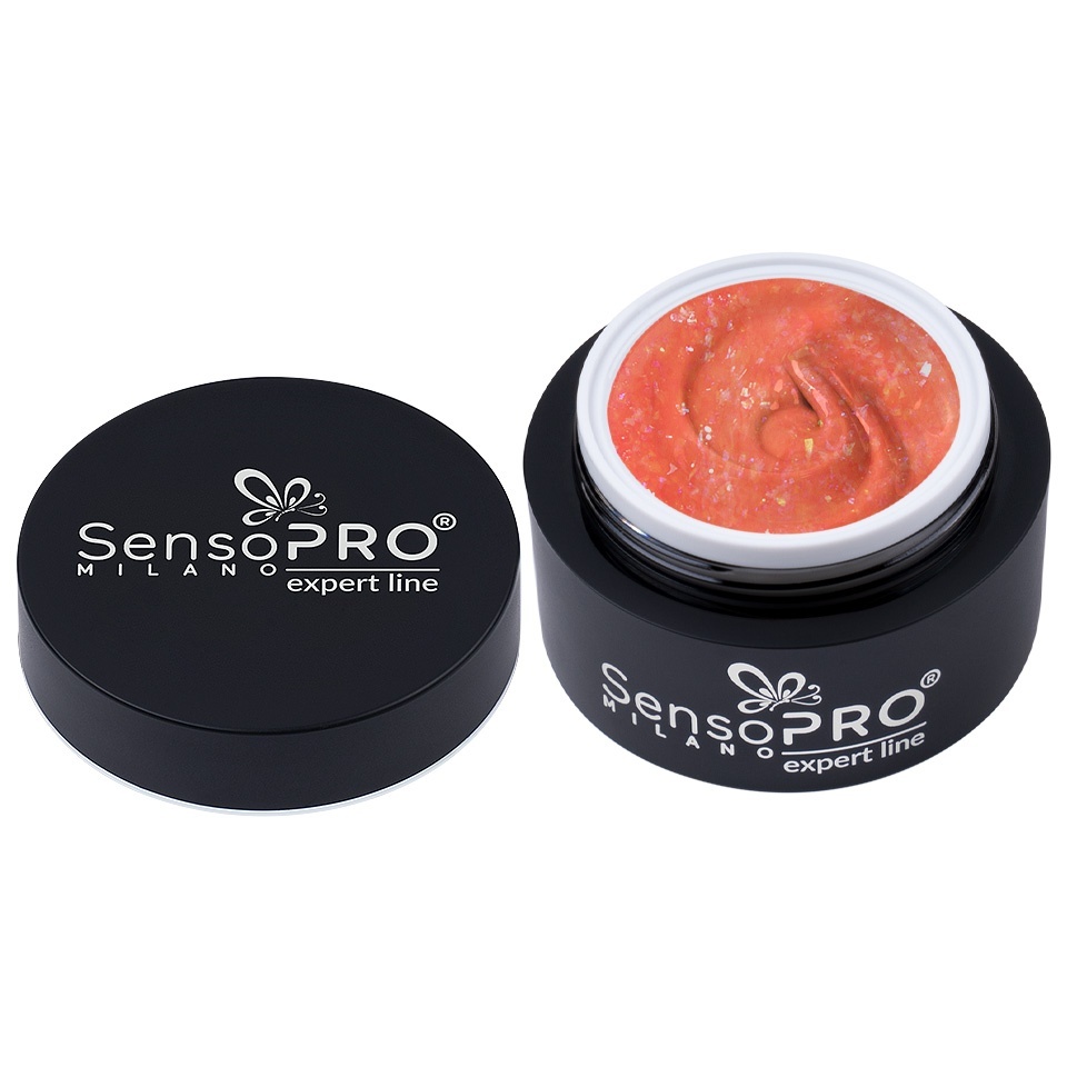 Gel Colorat UV SensoPRO Milano Expert Line - Petal Secrets 5ml - 1 | YEO