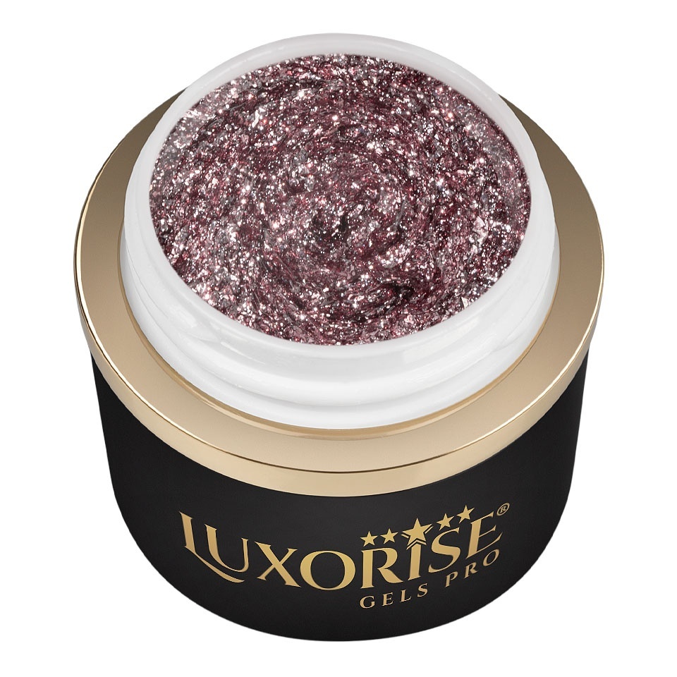 Gel Design 3D LUXORISE - Royal Glitz, Bronze Berry 5ml