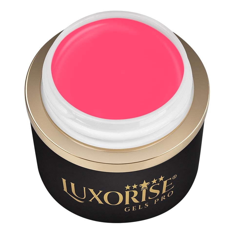 Gel Pictura Unghii LUXORISE Perfect Line - Neon Pink, 5ml - 1 | YEO