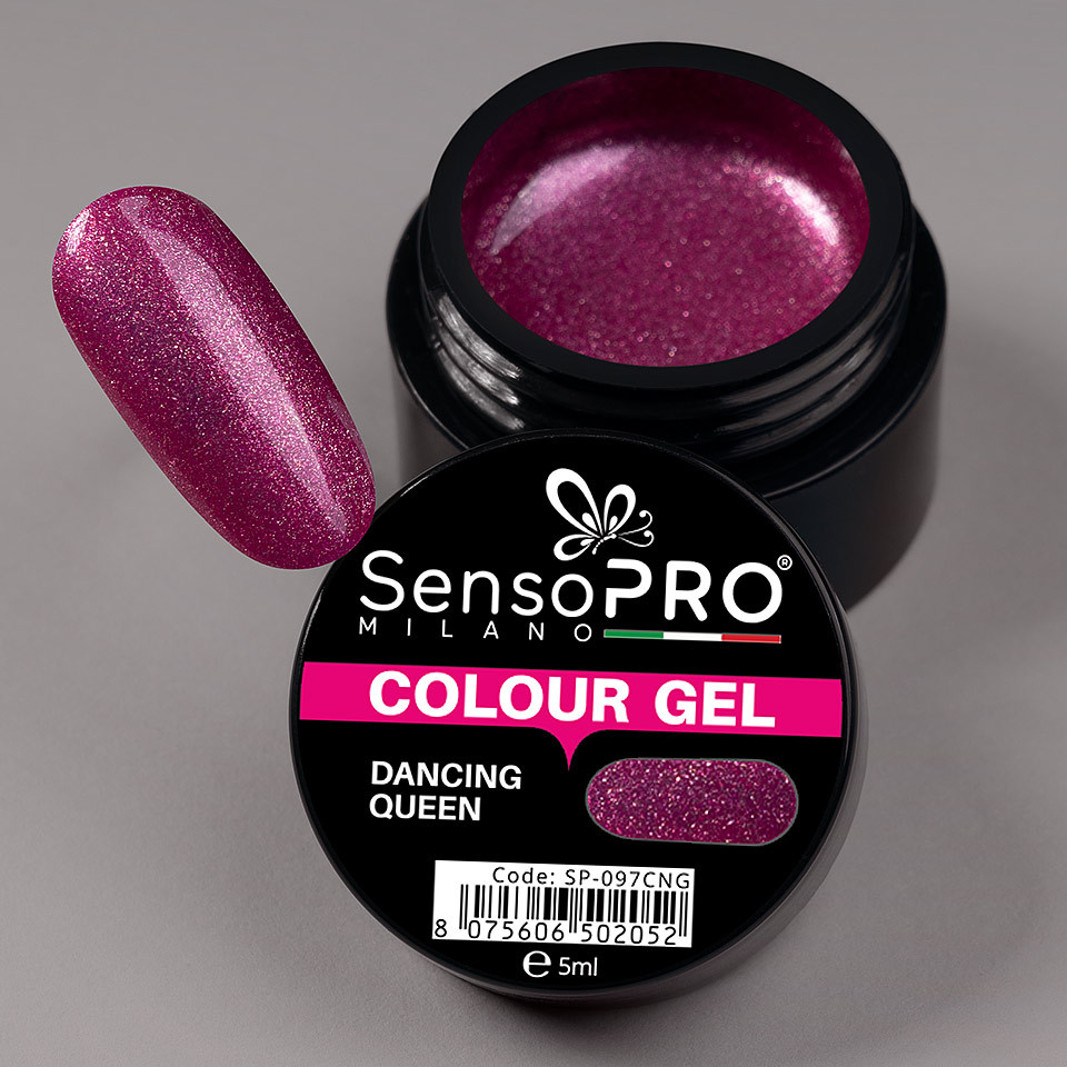 Gel UV Colorat Dancing Queen 5ml, SensoPRO Milano - 3 | YEO