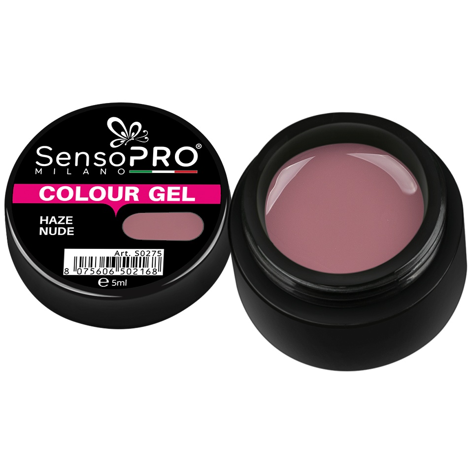 Gel UV Colorat Haze Nude, SensoPRO Milano