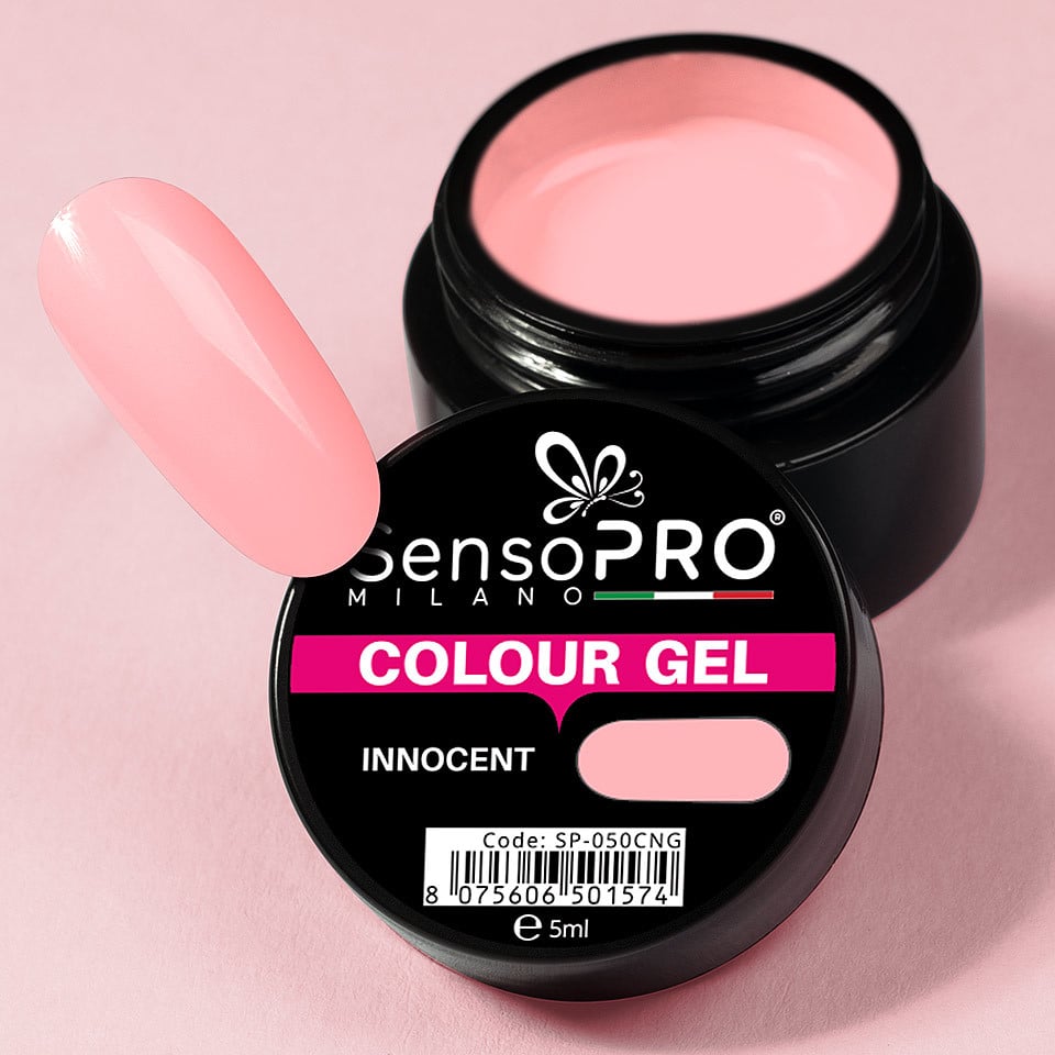 Gel UV Colorat Innocent 5ml, SensoPRO Milano - 3 | YEO