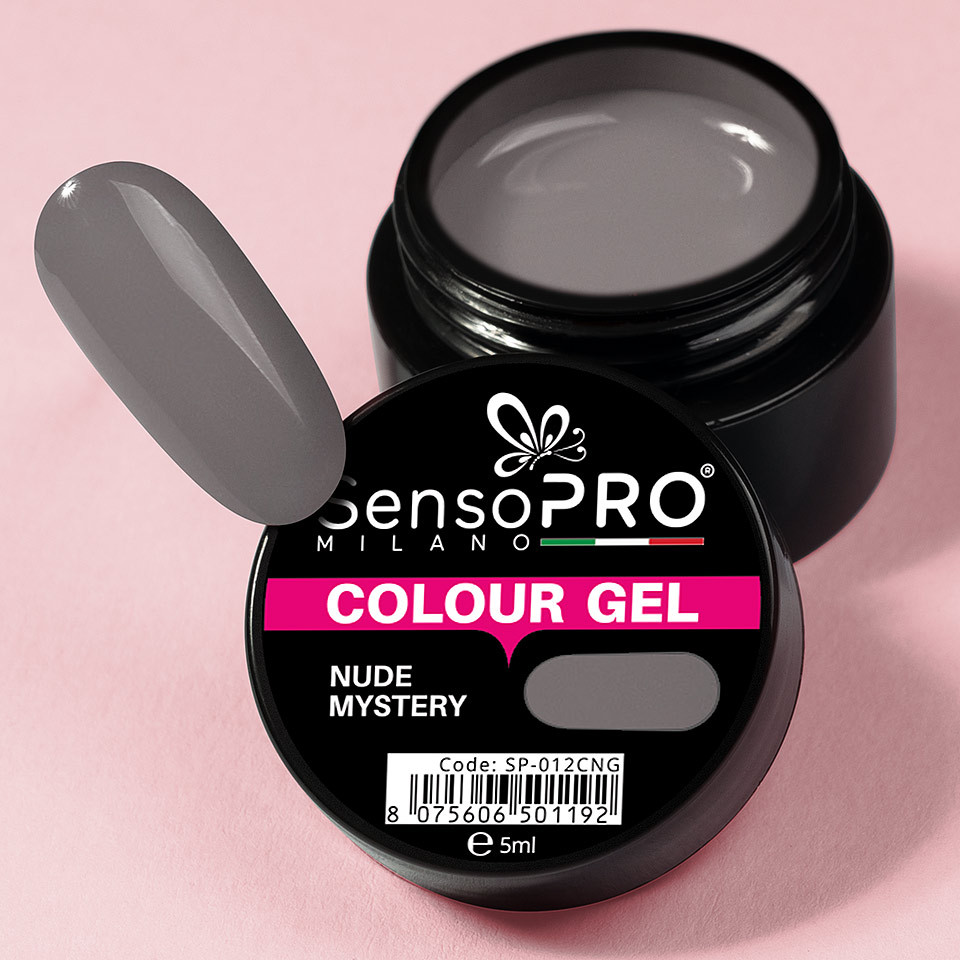 Gel UV Colorat Nude Mystery 5ml, SensoPRO Milano - 3 | YEO