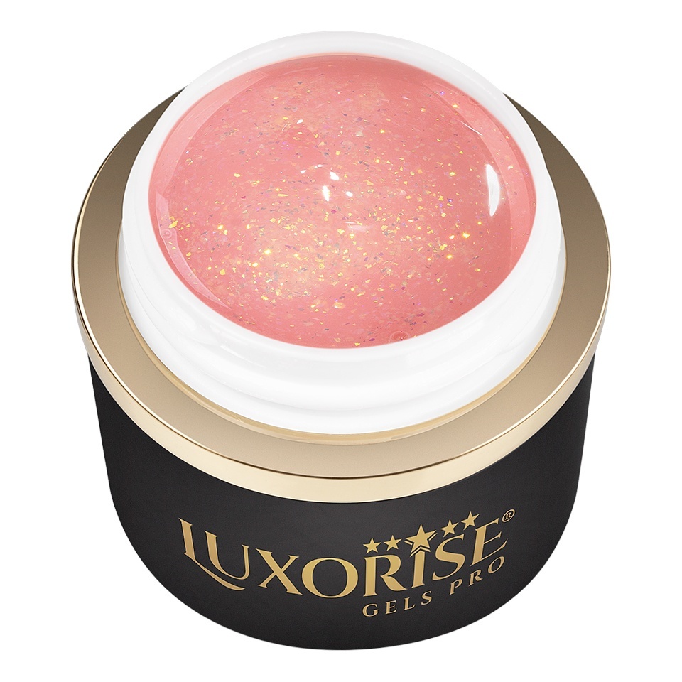 Gel UV Constructie Unghii RevoFlex LUXORISE 15ml, Diamond Drops - 1 | YEO