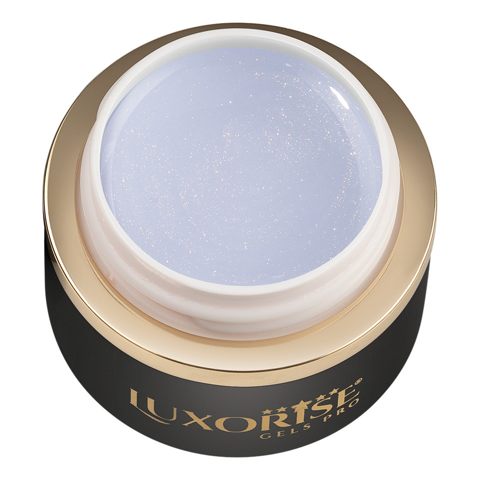 Gel UV Constructie Unghii RevoFlex LUXORISE 15ml, Perlized Blue - 2 | YEO