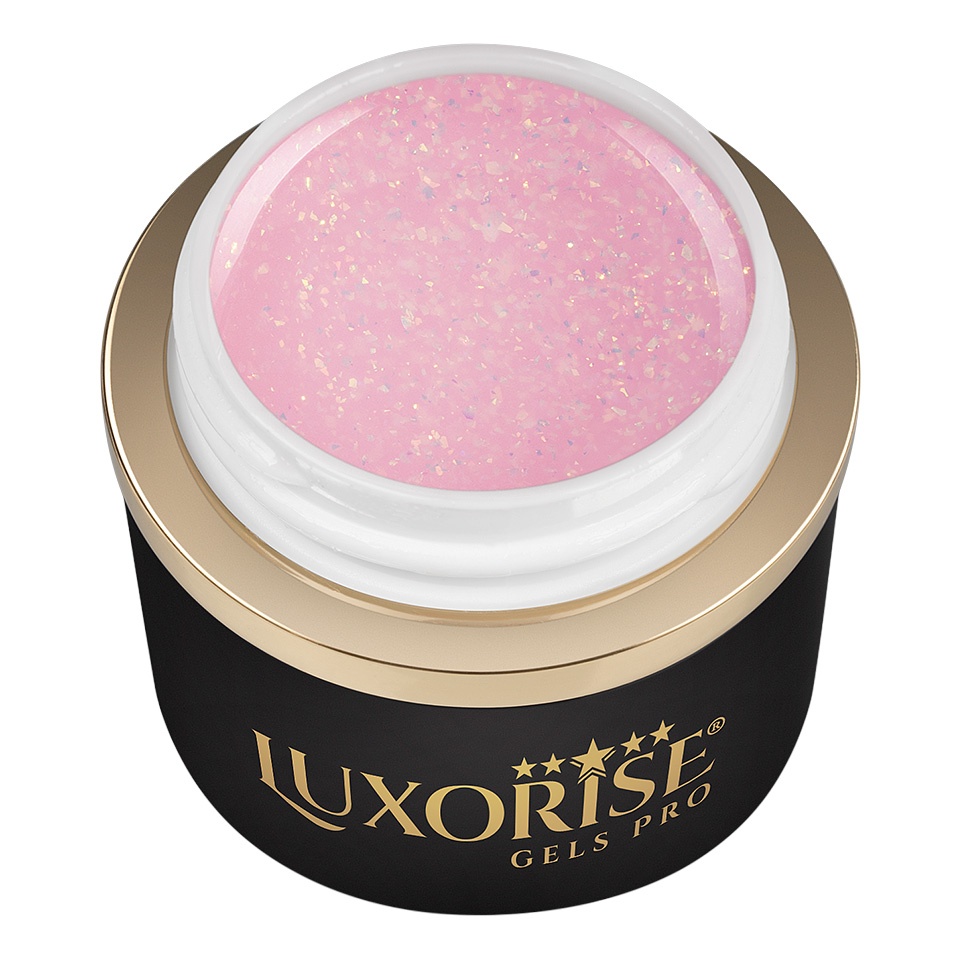 Gel UV Constructie Unghii RevoFlex LUXORISE 30ml, Rose Radiance