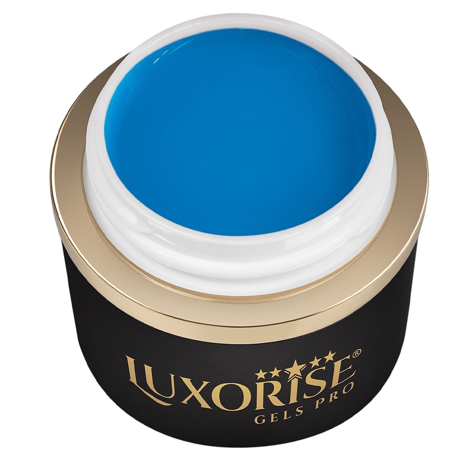 Gel UV Constructie Unghii RevoFlex Neon LUXORISE 15ml, Blue - 1 | YEO