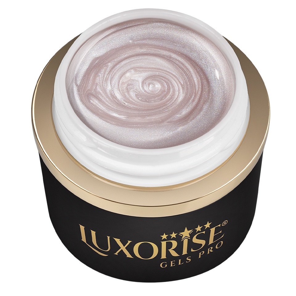 Gel UV Constructie Unghii RevoFlex Royal Pearls LUXORISE 15ml, Temple Glow - 1 | YEO