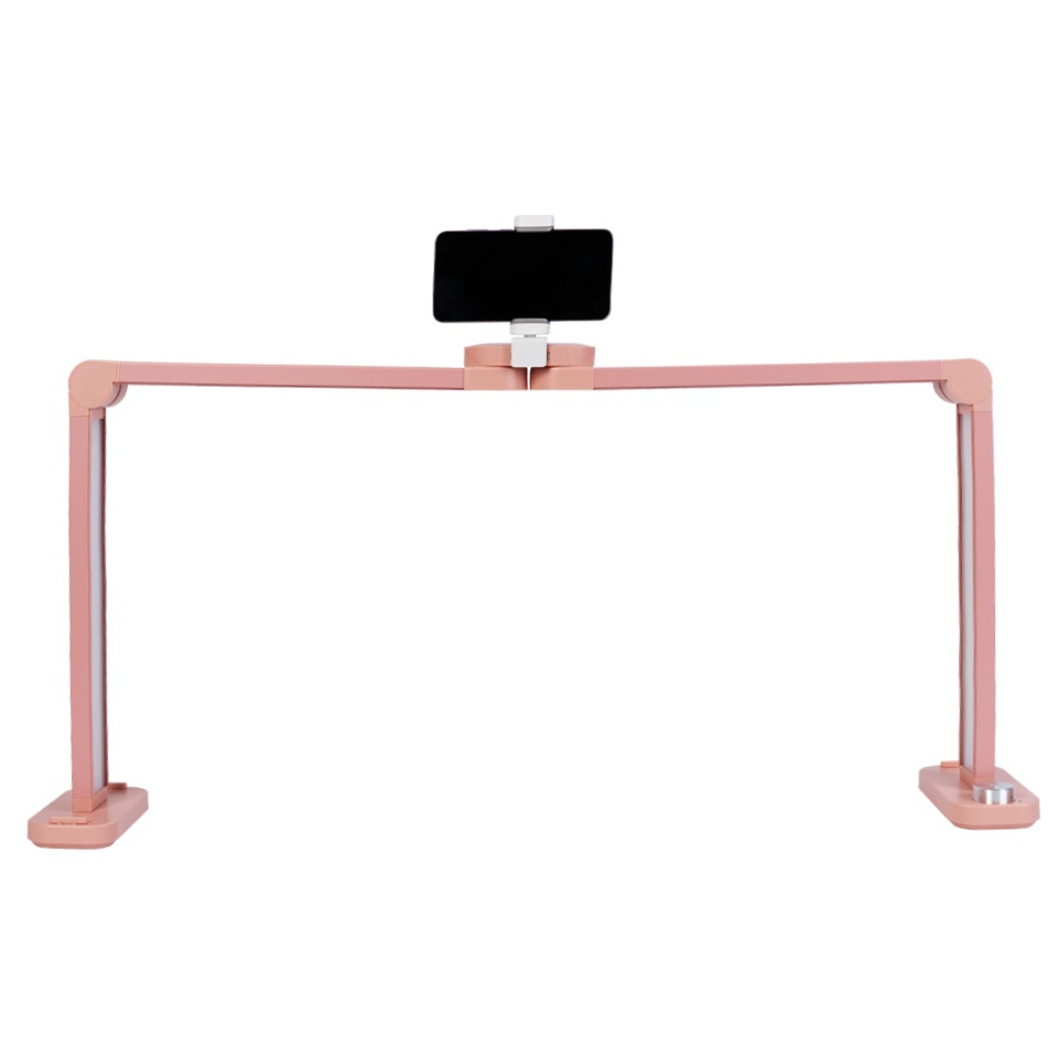 Lampa LED Profesionala Manichiura / Cosmetica LUXORISE StellarFrame PRO, Pink - 1 | YEO