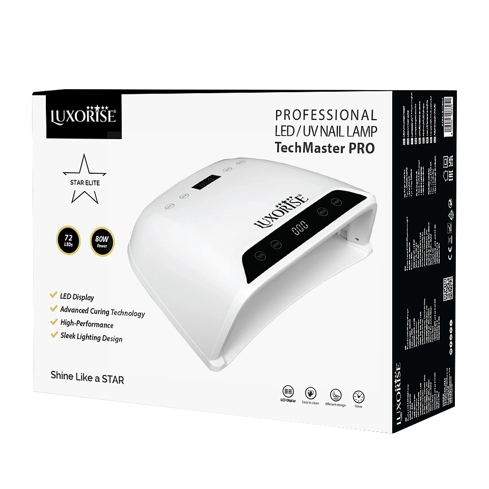 Lampa Unghii UV / LED 80W TechMaster PRO - LUXORISE - 1 | YEO