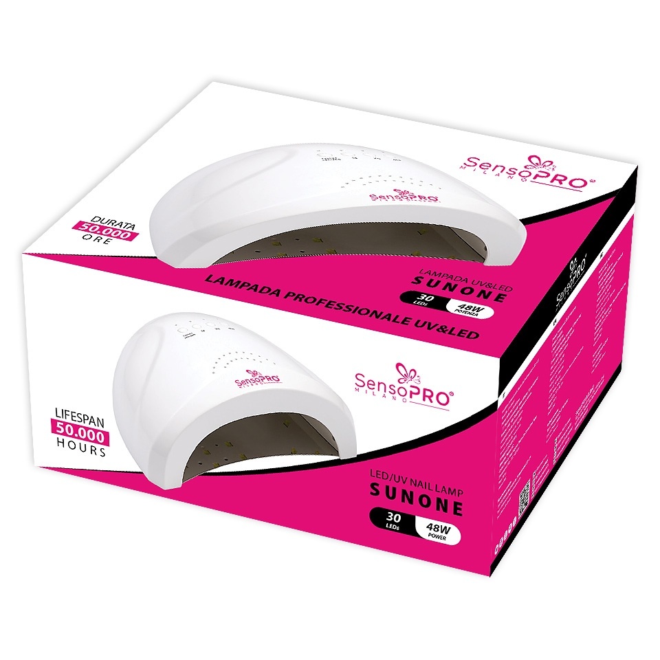 Lampa UV LED 48W SUNONE SensoPRO Milano, White - 3 | YEO