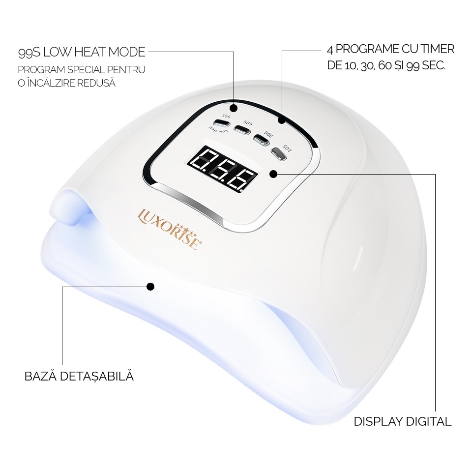 Lampa UV LED 72W Evolution PRO - LUXORISE, White - 4 | YEO
