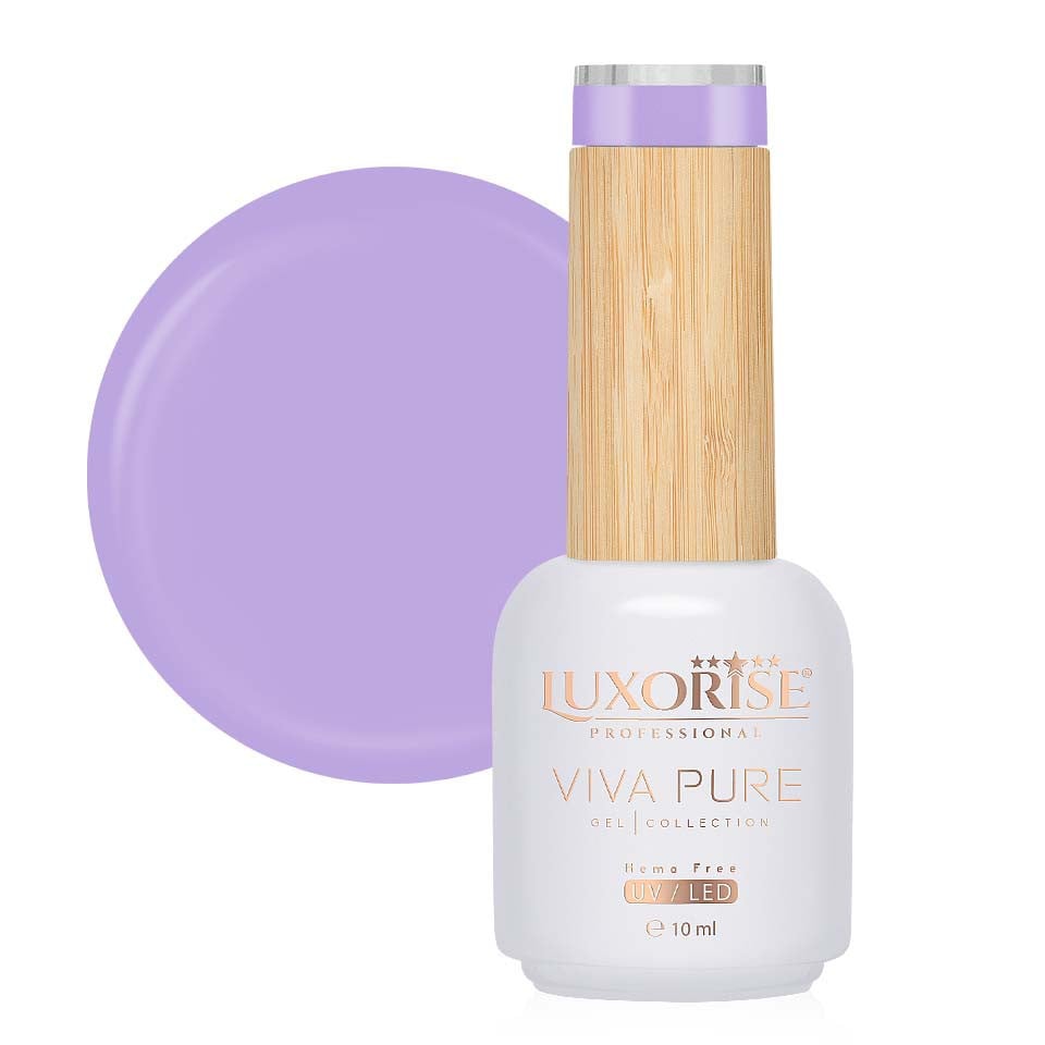 Oja Semipermanenta Hema Free Viva Pure LUXORISE - Mauve Majesty 10ml