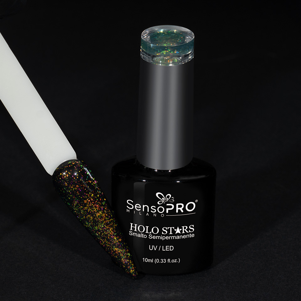 Oja Semipermanenta Holo Stars SensoPRO Milano 10ml, Spicy Sun #25 - 2 | YEO