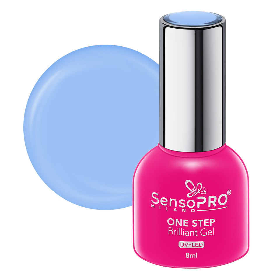 Oja Semipermanenta One Step Brilliant Gel SensoPRO Milano 8ml, Always Confident #57