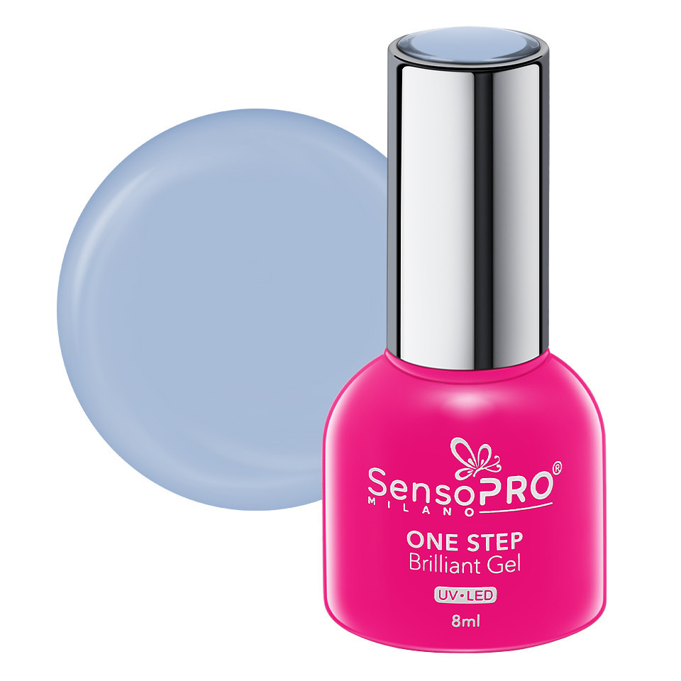 Oja Semipermanenta One Step Brilliant Gel SensoPRO Milano 8ml, Cool Party #67