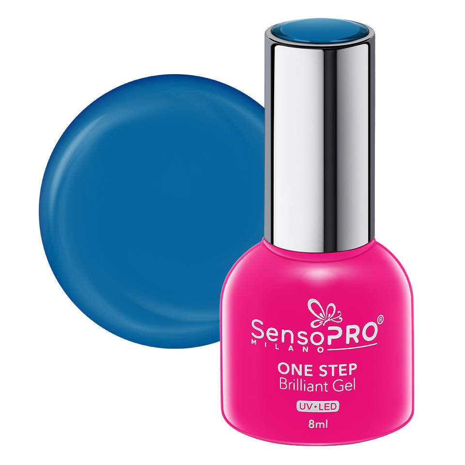 Oja Semipermanenta One Step Brilliant Gel SensoPRO Milano 8ml, Royal Holiday #42