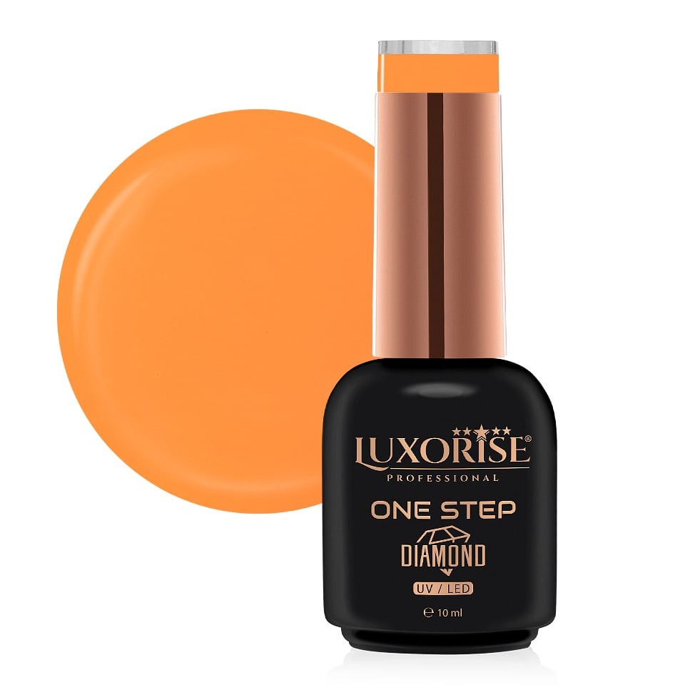 Oja Semipermanenta One Step Diamond Orange Cookie 10ml, LUXORISE