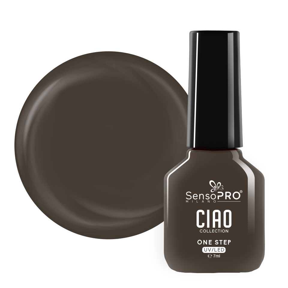 Oja Semipermanenta One Step SensoPRO Milano, CIAO Collection - Glimmering Graphite 7ml