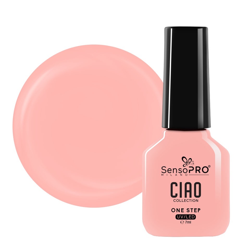 Oja Semipermanenta One Step SensoPRO Milano, CIAO Collection - Sandy Parfait 7ml