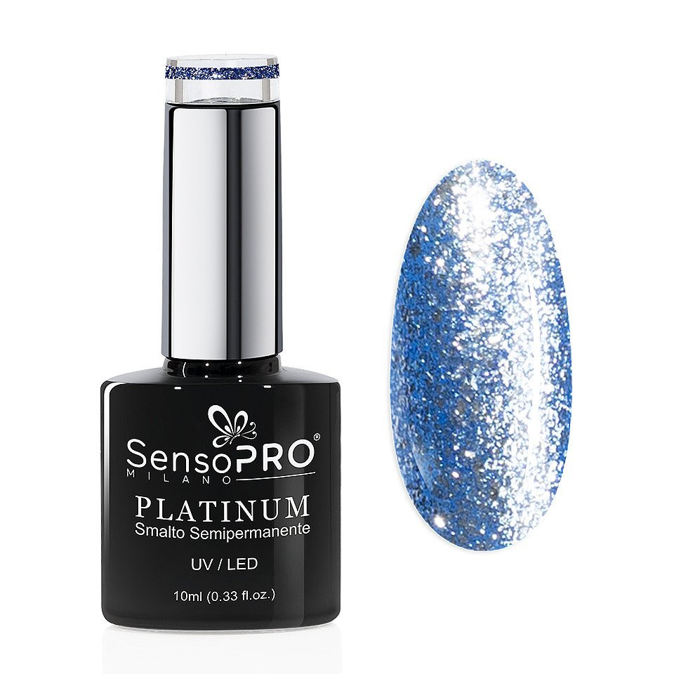 Oja Semipermanenta Platinum SensoPRO Milano 10ml, Ocean Shimmer #24 - 1 | YEO