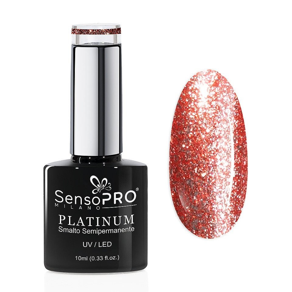 Oja Semipermanenta Platinum SensoPRO Milano 10ml, Ruby Heart #34 - 1 | YEO