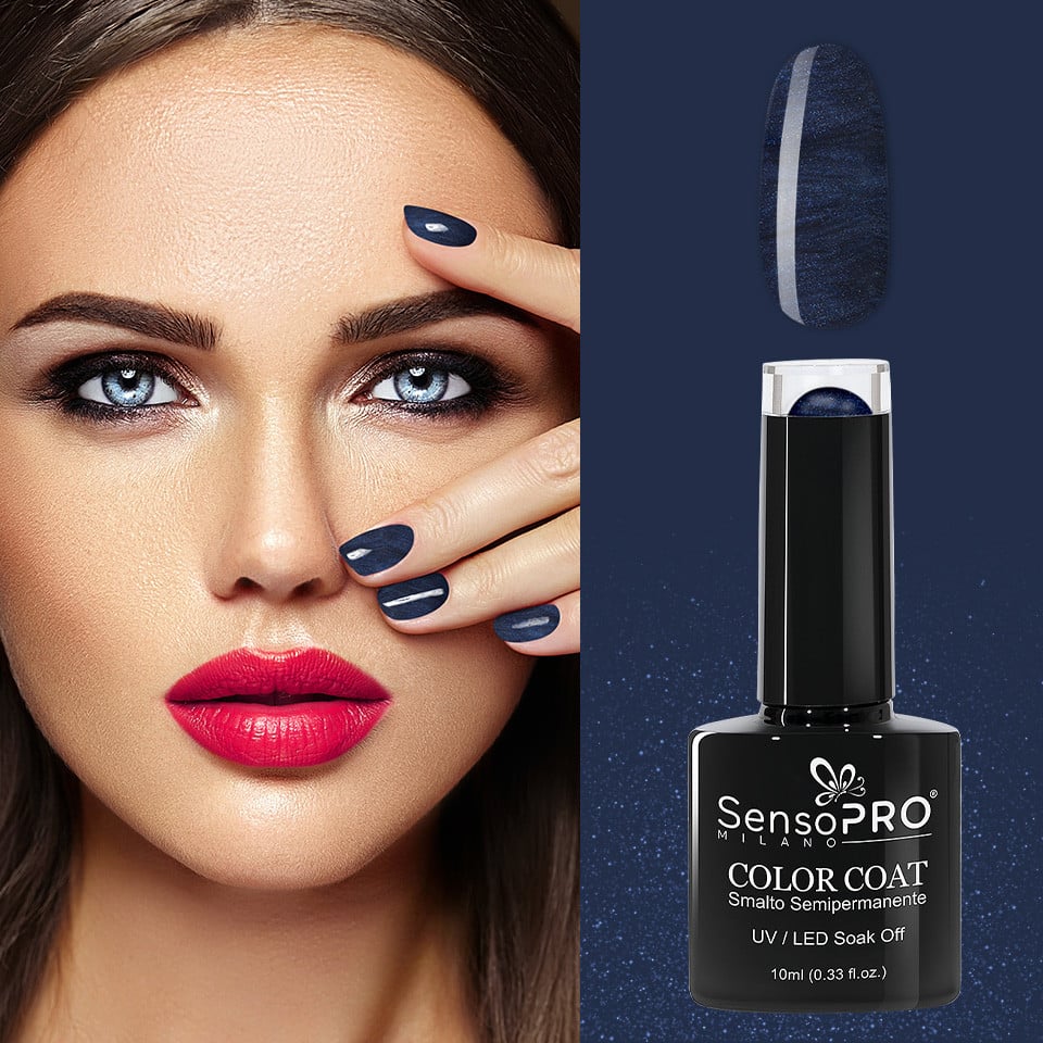 Oja Semipermanenta SensoPRO Milano 10ml - 035 Navy Blue - 2 | YEO