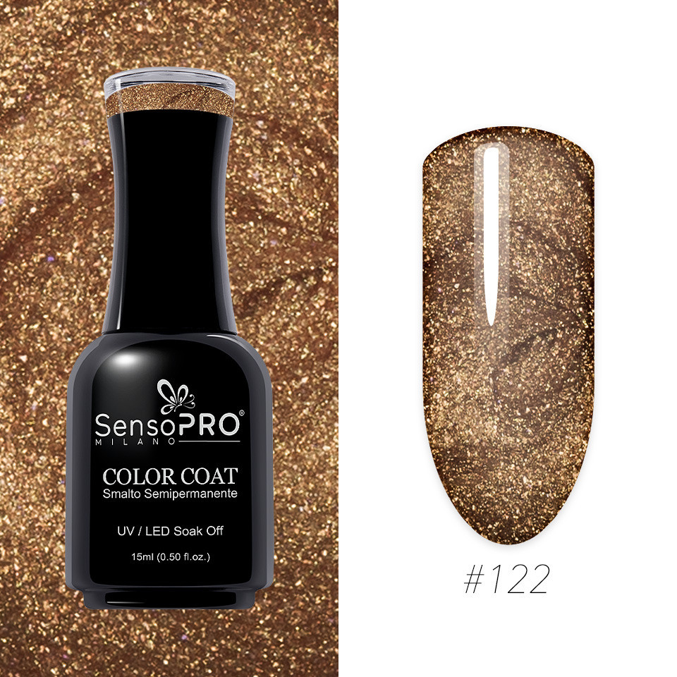 Oja Semipermanenta SensoPRO Milano 15ml, Sun Dust #122 - 1 | YEO