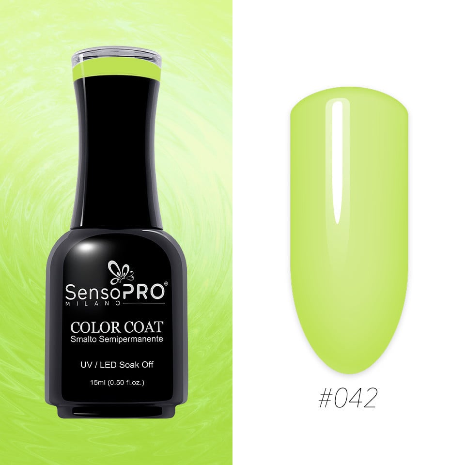 Oja Semipermanenta SensoPRO Milano 15ml, Wild Green #042 - 2 | YEO