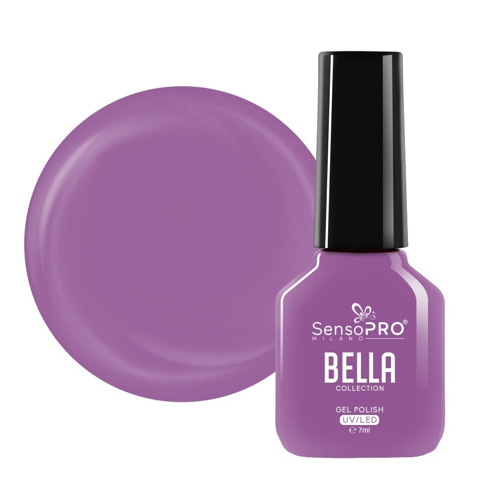 Oja Semipermanenta SensoPRO Milano, BELLA Collection - Voyager Violet, 7ml