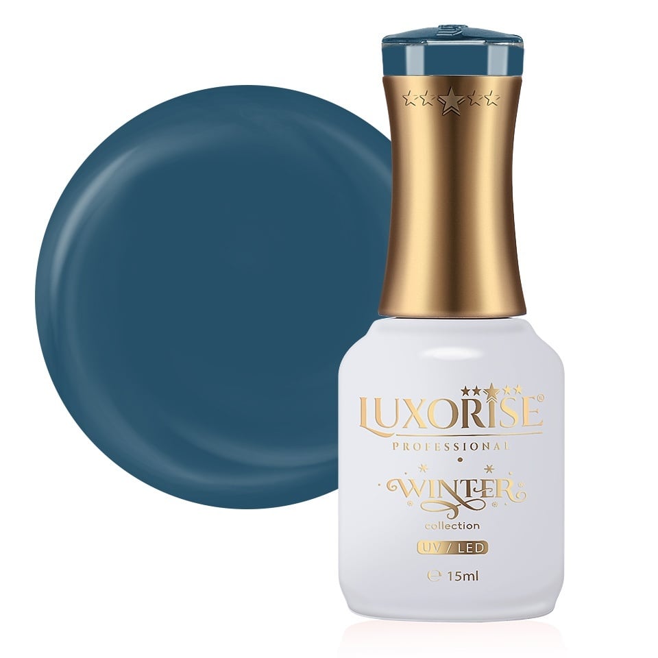 Oja Semipermanenta Winter Collection LUXORISE, Frozen Blueberry 15ml