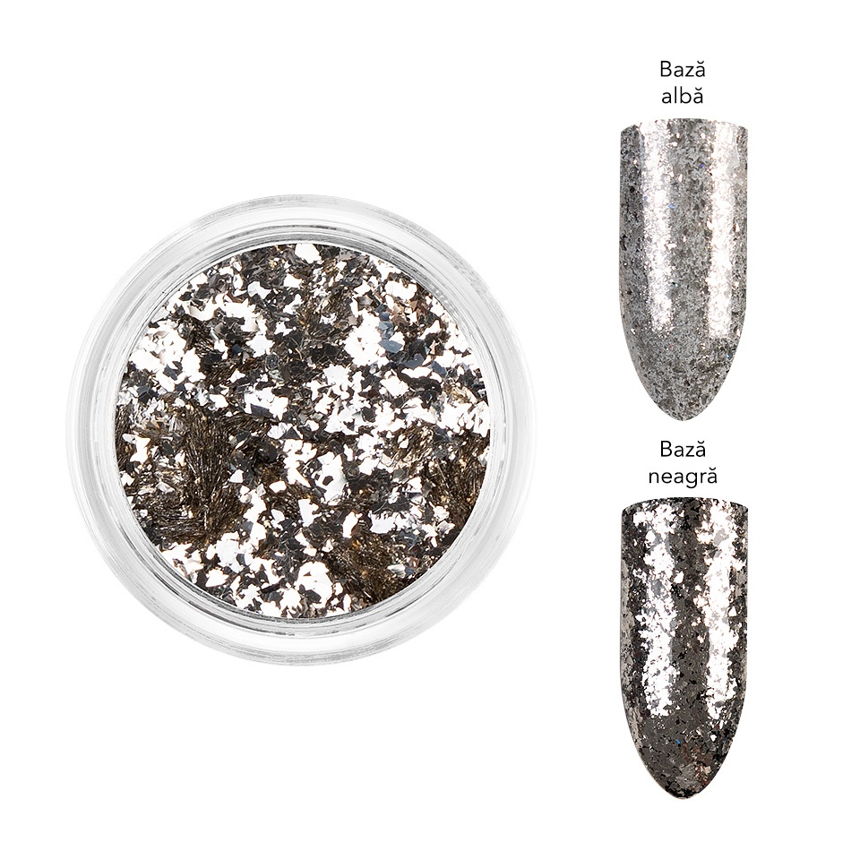 Pigment Unghii LUXORISE Mirror Reflection - Ice Effect - 3 | YEO