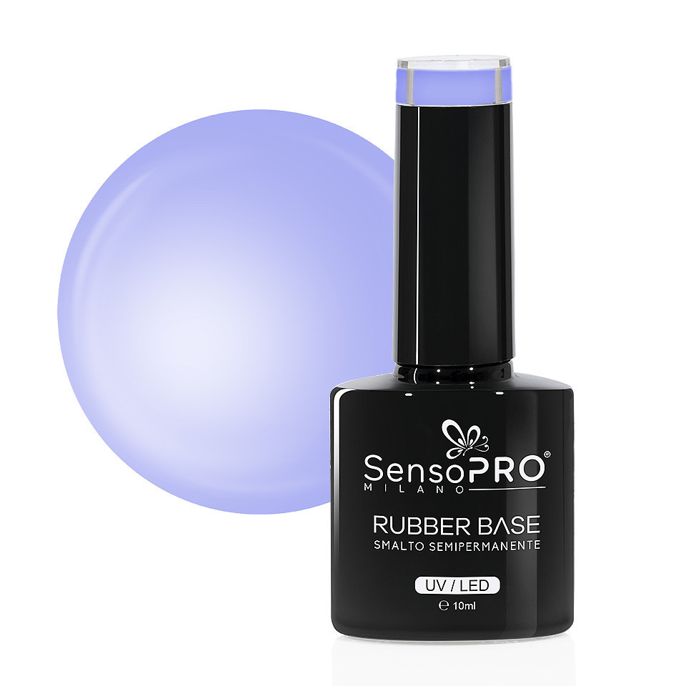 Rubber Base Gel SensoPRO Milano 10ml, #37 Rare Lilac