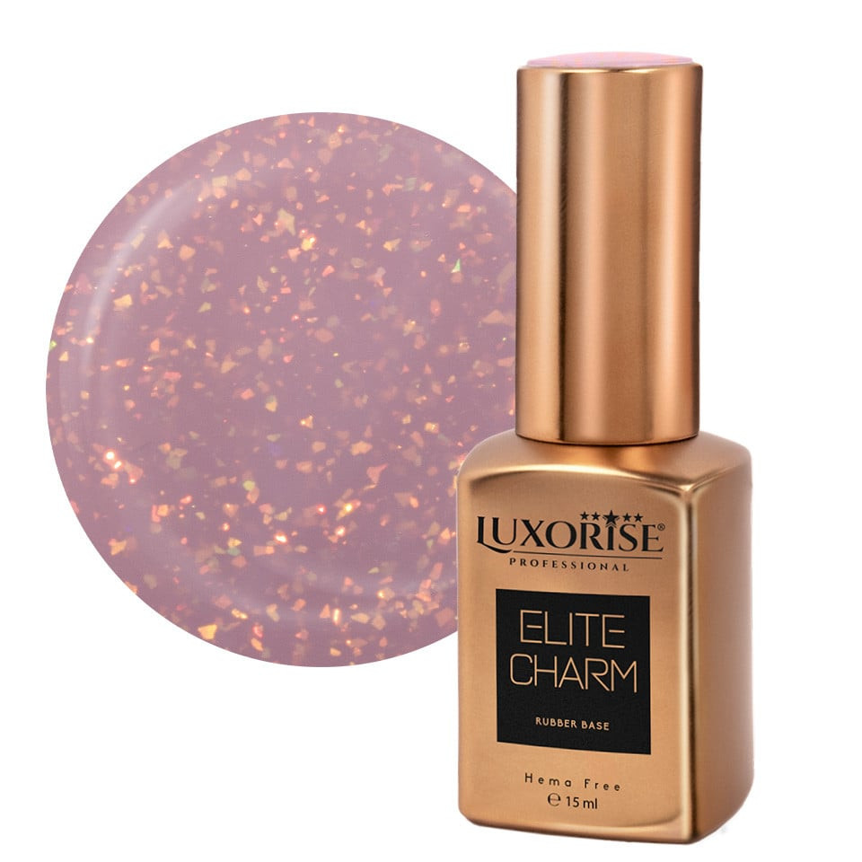 Rubber Base Hema Free LUXORISE ELITE CHARM - Burbon Glow 15ml