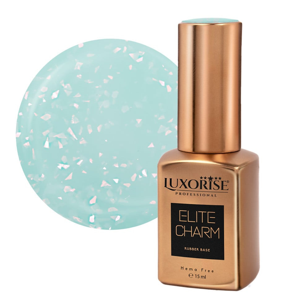 Rubber Base Hema Free LUXORISE ELITE CHARM - Mint Breeze 15ml