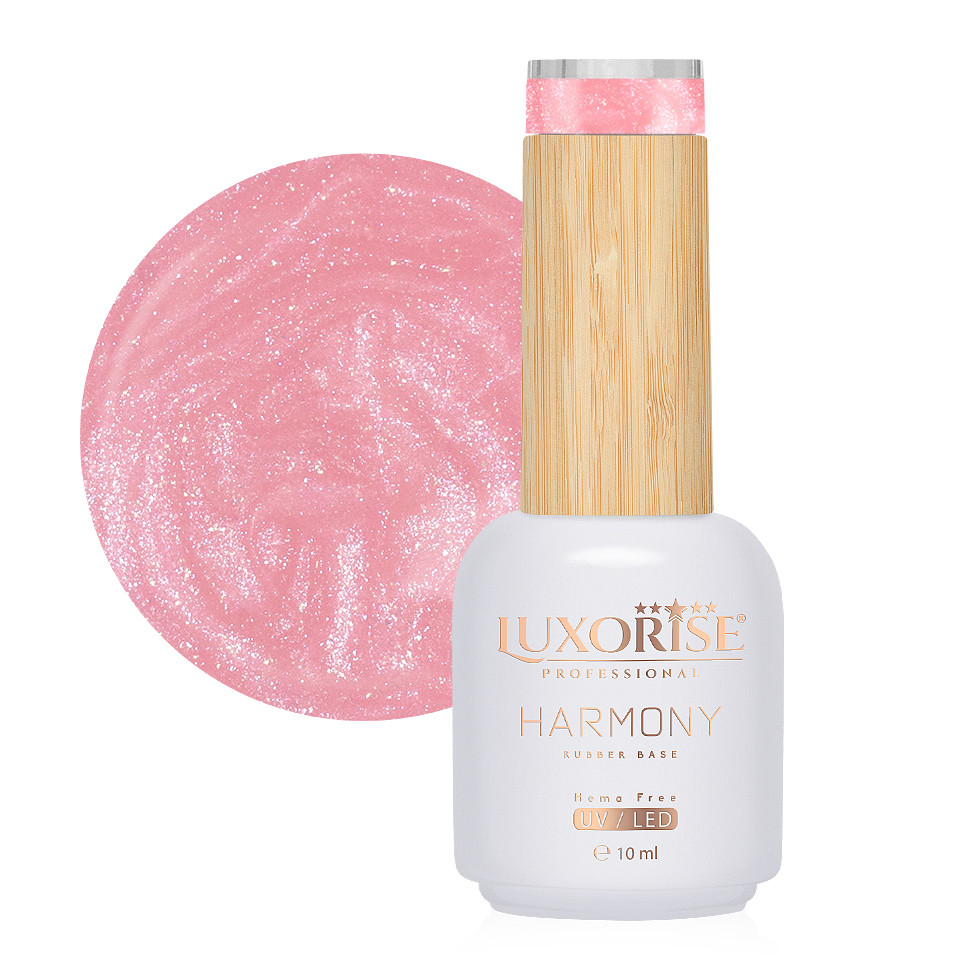 Rubber Base Hema Free LUXORISE Harmony - Pearlized Hazelnut 10ml