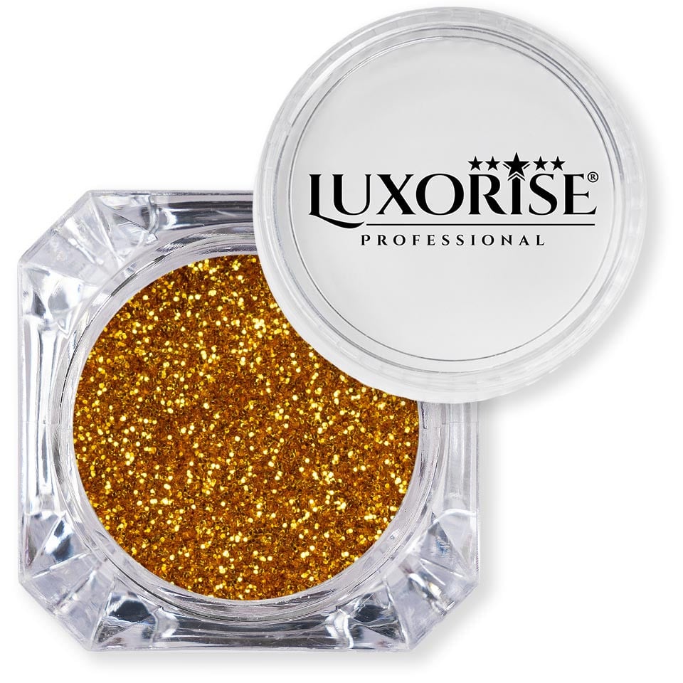 Sclipici Glitter Unghii Pulbere LUXORISE, Aramiu #38 - 1 | YEO