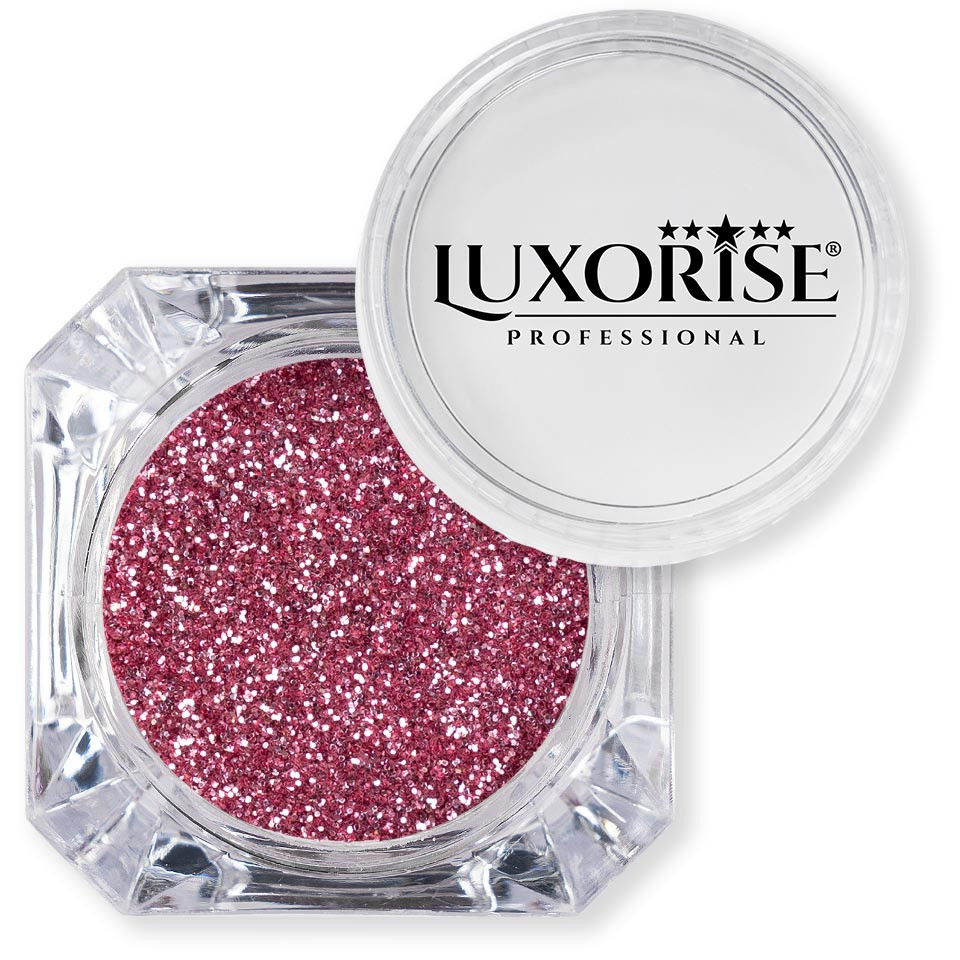 Sclipici Glitter Unghii Pulbere LUXORISE, Pink Day - 1 | YEO