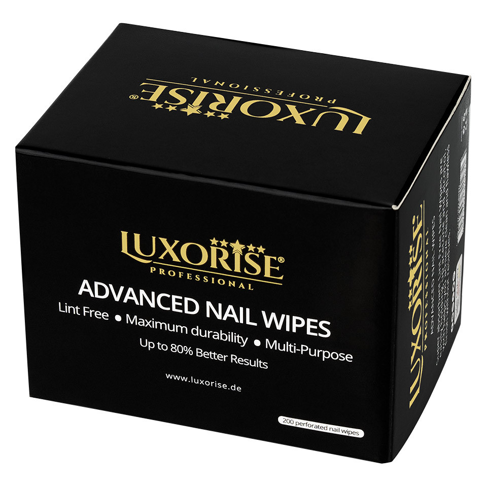 Servetele Perforate Unghii Advanced Nail Wipes LUXORISE, 200 buc - 1 | YEO