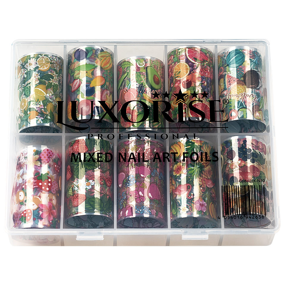 Set Folii Transfer LUXORISE #42 Yummy Fruits, 10 buc - 4 | YEO