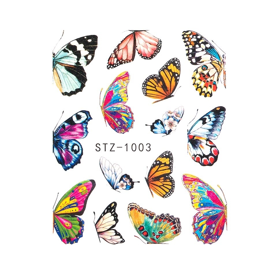 Tatuaj Unghii LUXORISE Butterfly World, STZ-1003 - 2 | YEO