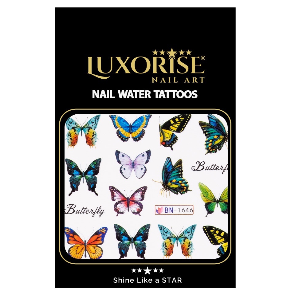 Tatuaj Unghii LUXORISE Butterly Lullaby, BN-1646 - 1 | YEO