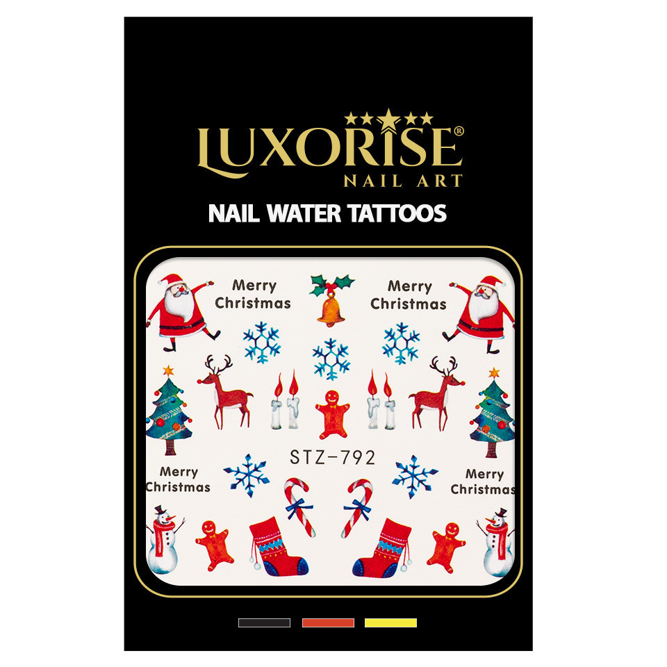 Tatuaj Unghii LUXORISE Christmas Fever, STZ-792 - 2 | YEO