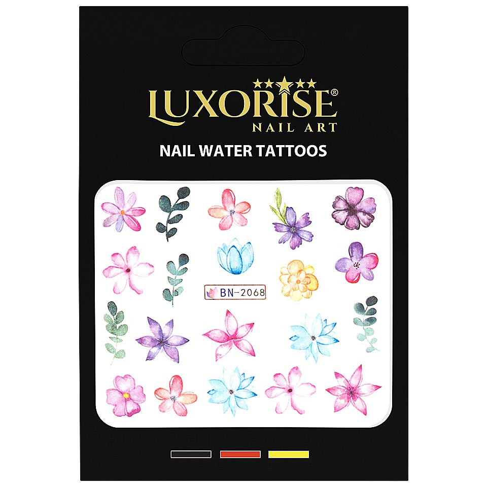 Tatuaj Unghii LUXORISE Delicate Beauty, BN-2068 - 1 | YEO