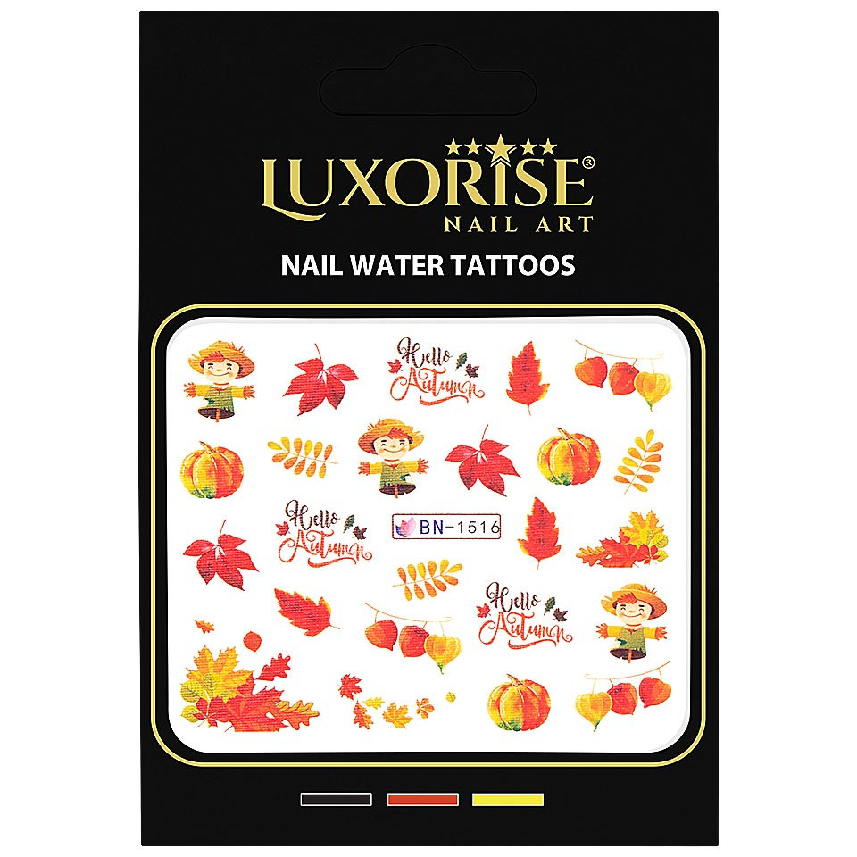 Tatuaj Unghii LUXORISE Fall Style, BN-1516 - 1 | YEO